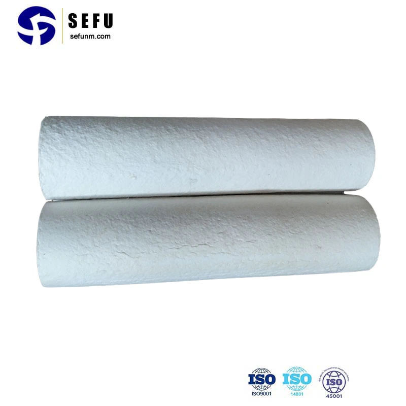 Sefu China Ceramic Fibra Fabricación Refractory tubo de alta temperatura para Horno Horno