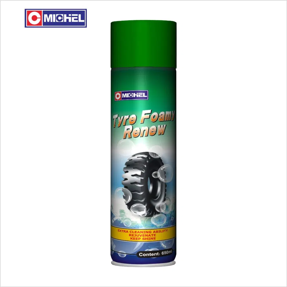 Tyre Foam Cleaner Hot Shine Cleaner Protecting Aerosol Tire Foam Spray