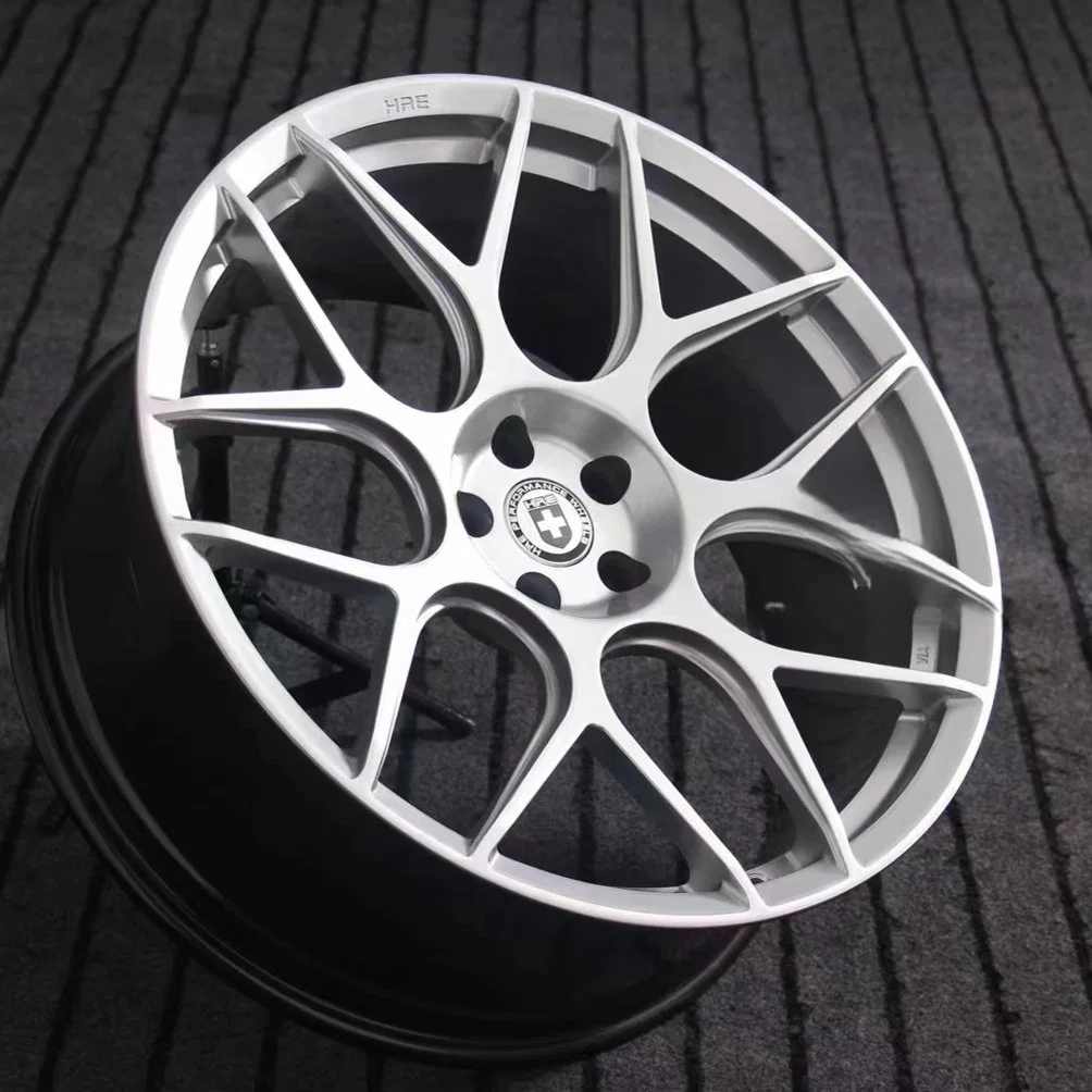 Forged Aluminum Alloy Car Rims Hre FF01 Bright Silver