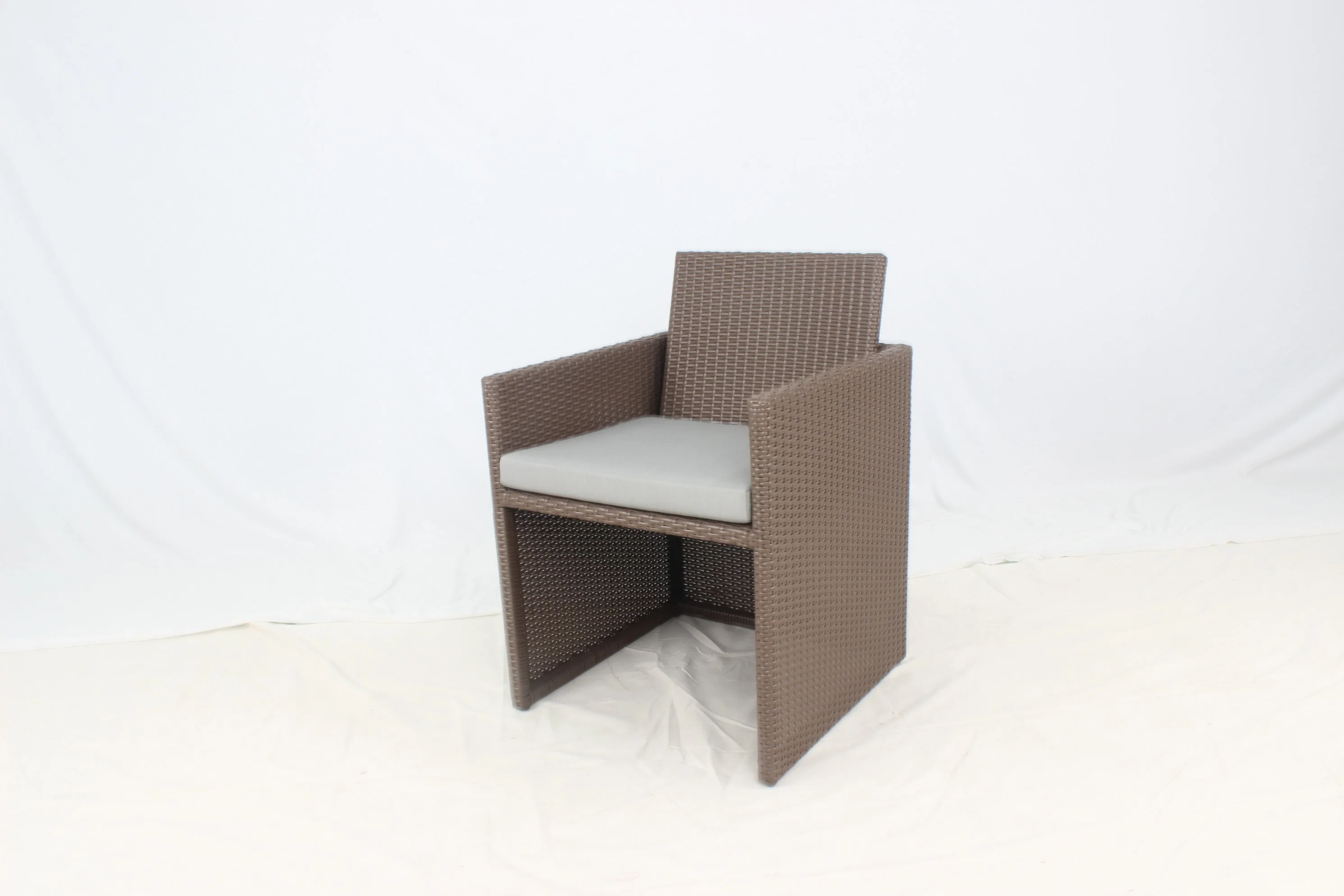 Wholesale/Supplier Space Saving Outdoor Rattan Dining Cube Set Outdoor Furniture