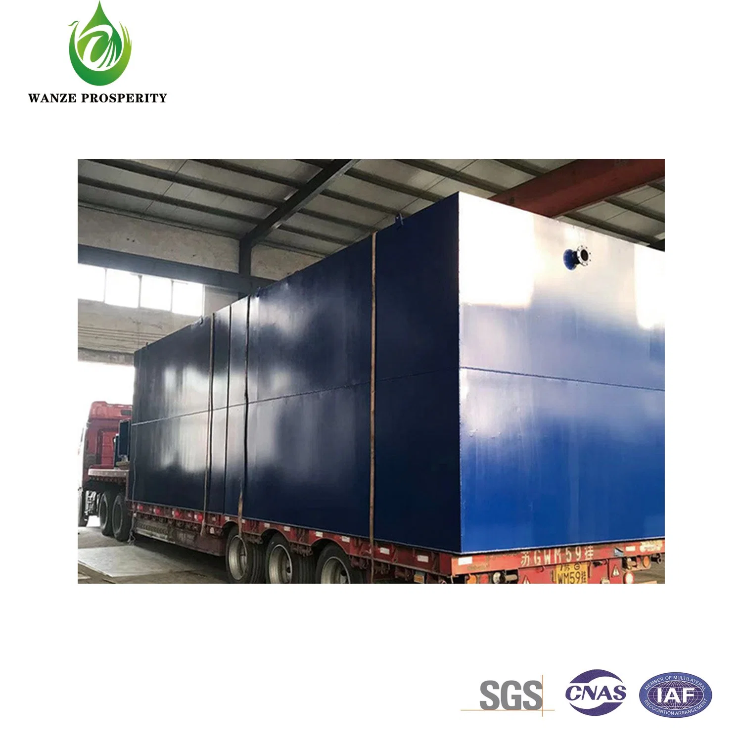 Water Treatment Equipment for 30000L Water Purification Plant Brine Desalination System