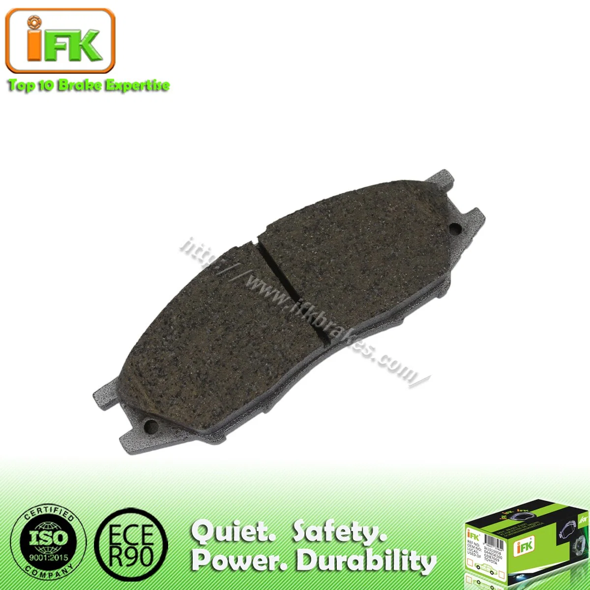 Auto Parts Semi-Metallic Ceramic Front Disc Brake Pad for Nissan Almera Sunny 410606n091 Gdb7043 D1193