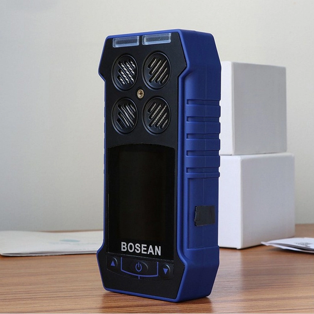 Bosean Portable 4-in-1 Multi Gas Detector CH4 H2s Co O2 Multi Portable 4 Gas Detector 4 Gas Analyzer