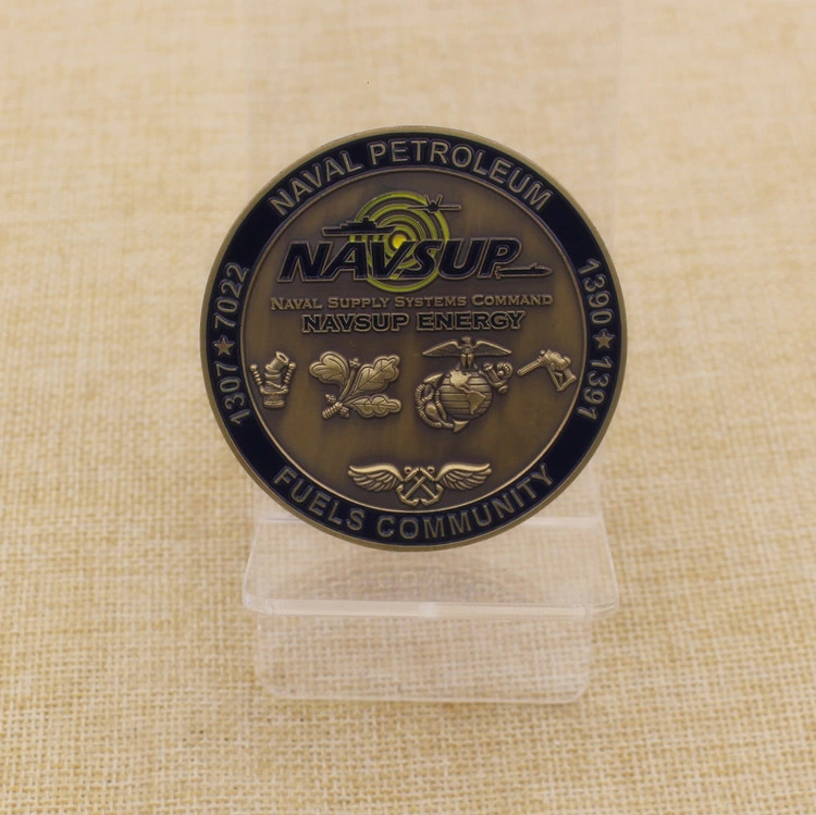 Customized Metal Crafts Commemorative 3D Army Coin/Navy Coin/Military Coin/Challenge Coin