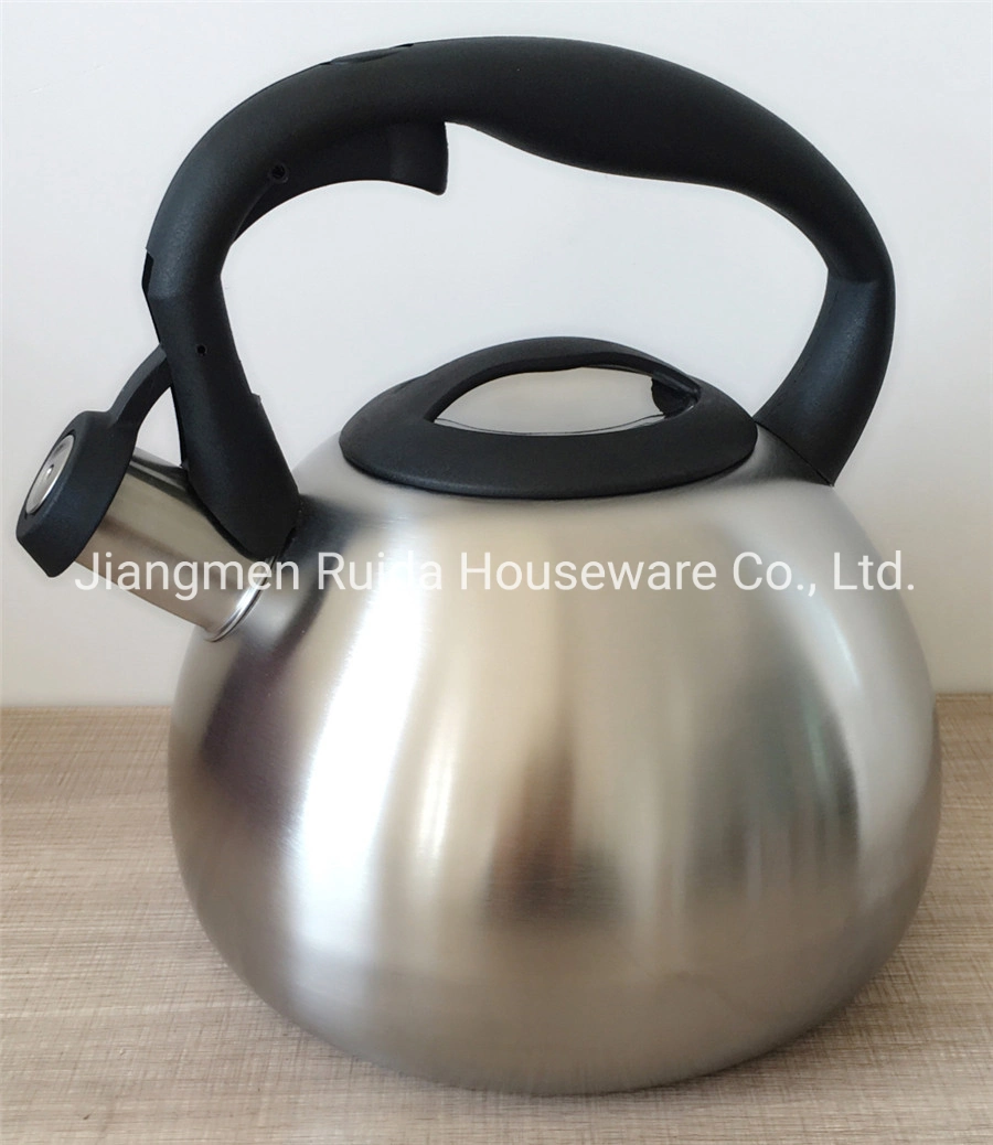 New Design of Kitchenware 3.0 Liter Stainless Steel Whistling Water Kettle in Colorful Painting