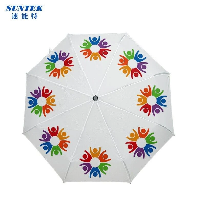 مخصص 21 بوصة 3 طي المظلة قابلة للطباعة فراغ