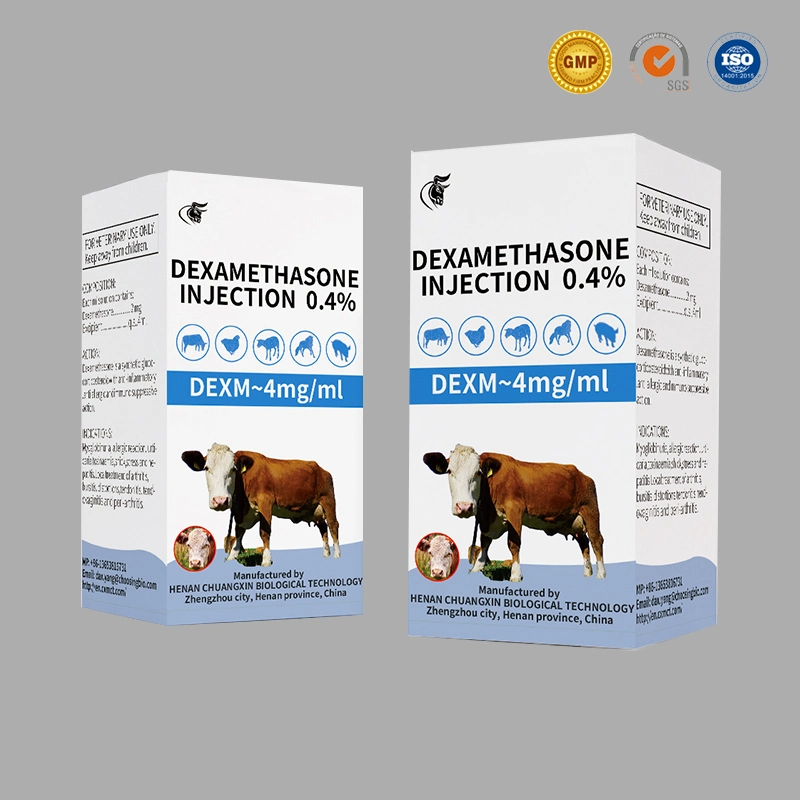 China Chuangxin D-Examethasone Injection Veterinary Medicine for Animal Use