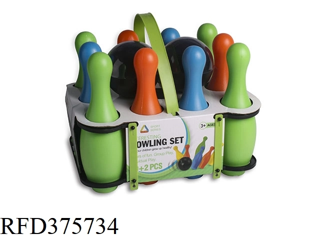 Colorful Sport Toy Bowling Toss Ball Game Bowling Set