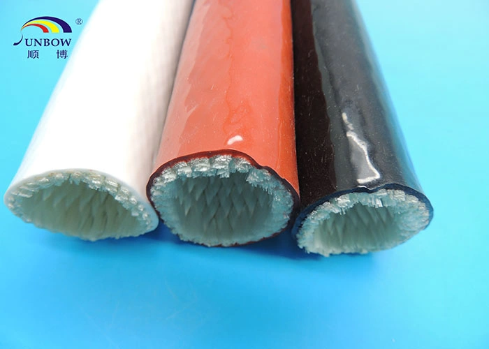 Fire Fiberglass Sleeving and Silicone Rubber Coated with Fiberglass Sleeving