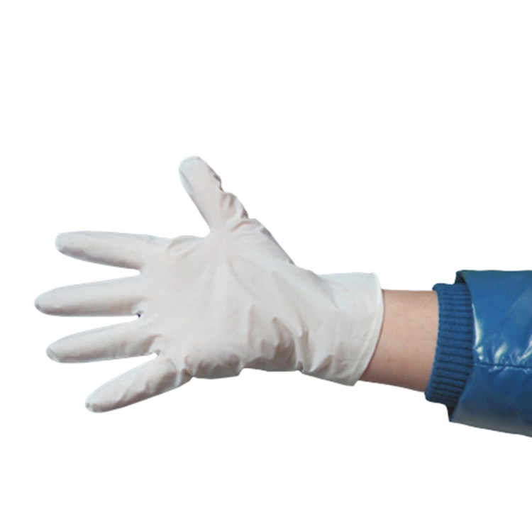 Disposable Medical Use Free-Powder Latex Examination Glove