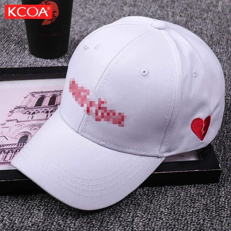 Rosa moda Vuelva diseñado 6 Panel algodón gorra de béisbol