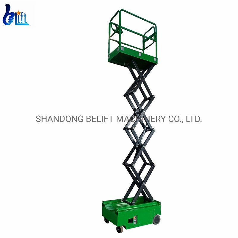 Indoor Self Propelled Electric Mini Hydraulic Scissor Lift Access Equipment