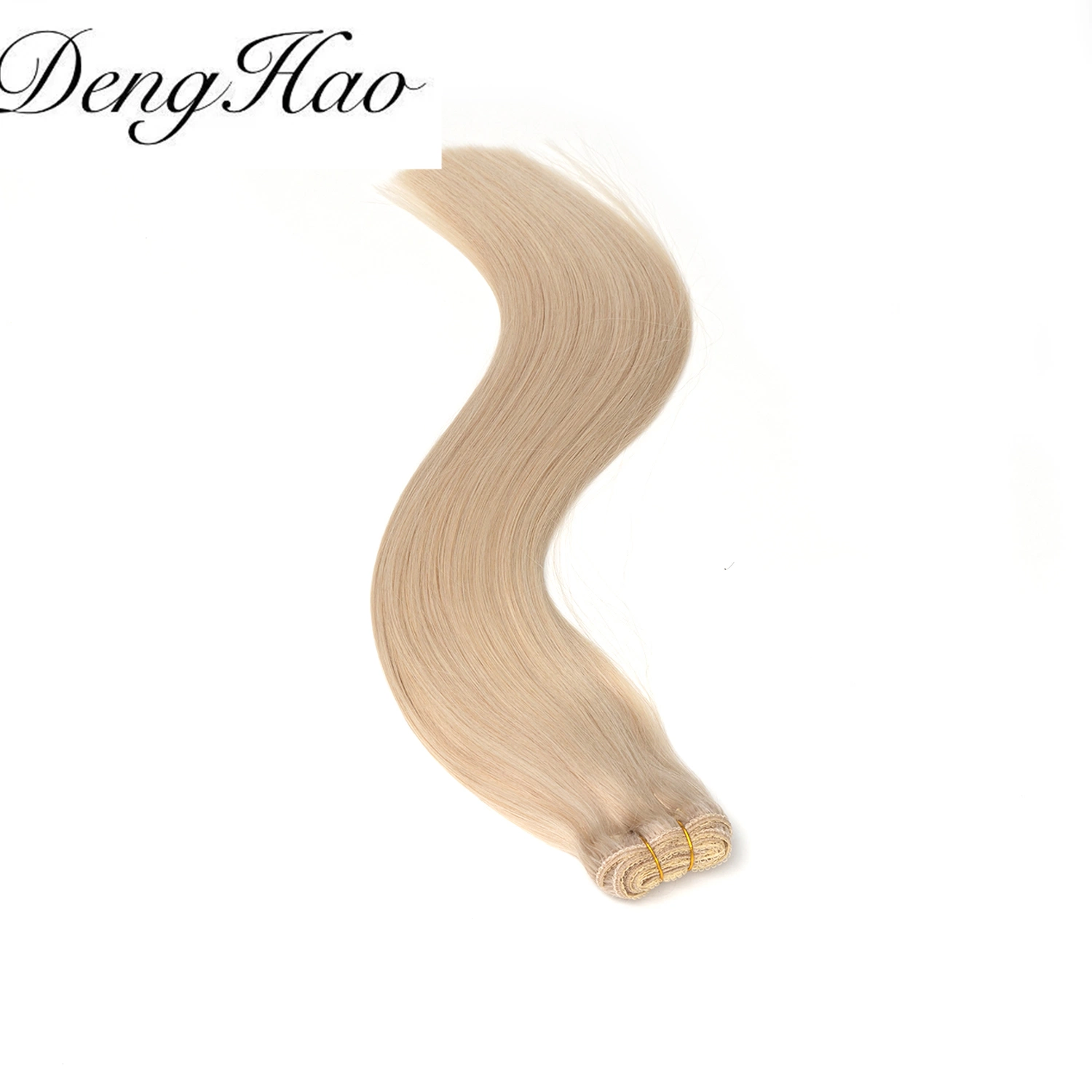 Uñas de punta extensiones de cabello Virgen Remy pelo humano grueso Doble dibujado