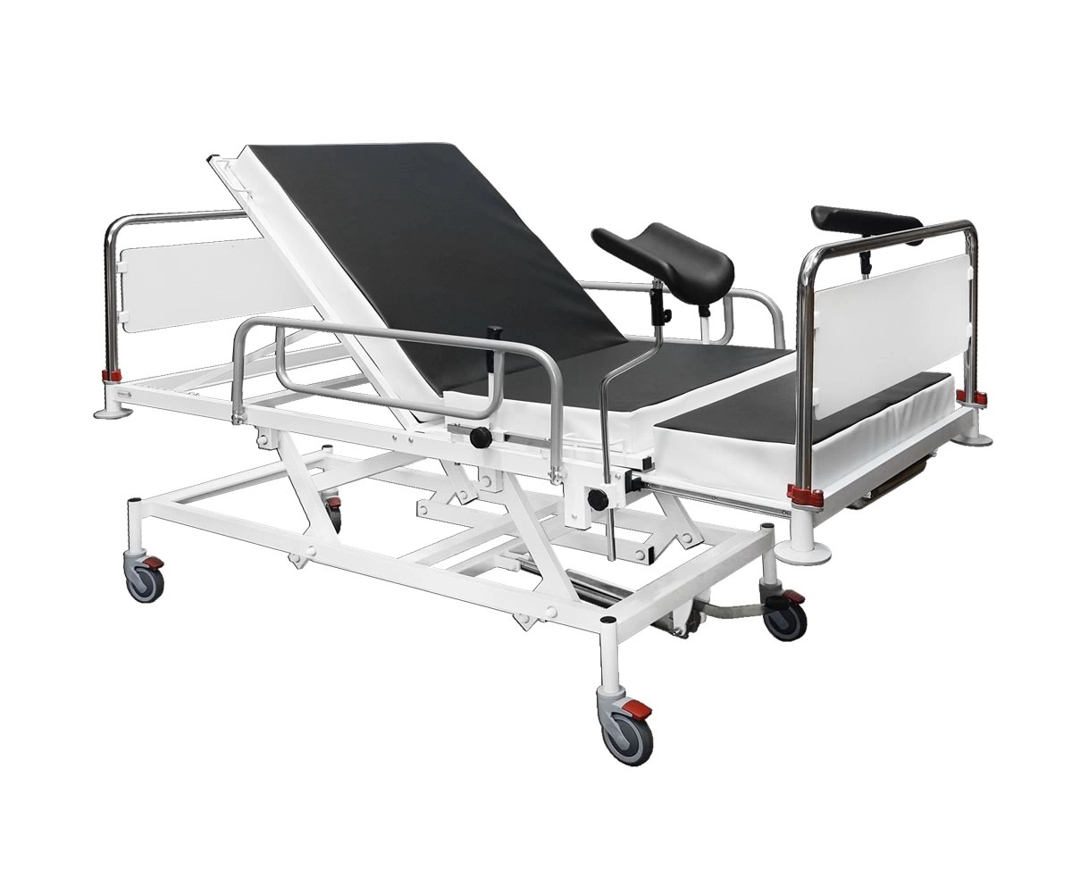 Mc-H03 Mobile Hospital Furniture Hydraulic Gynecological Obstetric Delivery Bed with Castors