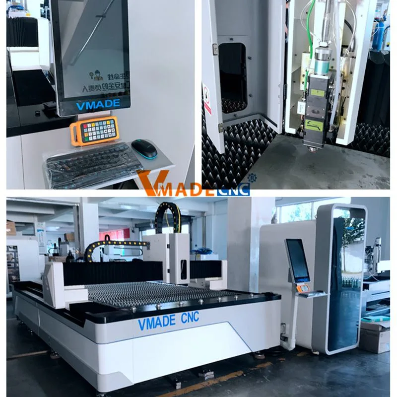 Monthly Deals 1000W/2000W/3000W 3015 Costomized Industrial Steel Cutter CNC Best Fiber Laser Cutting Machine for Metal Sheet/Stainless/Copper/Aluminum