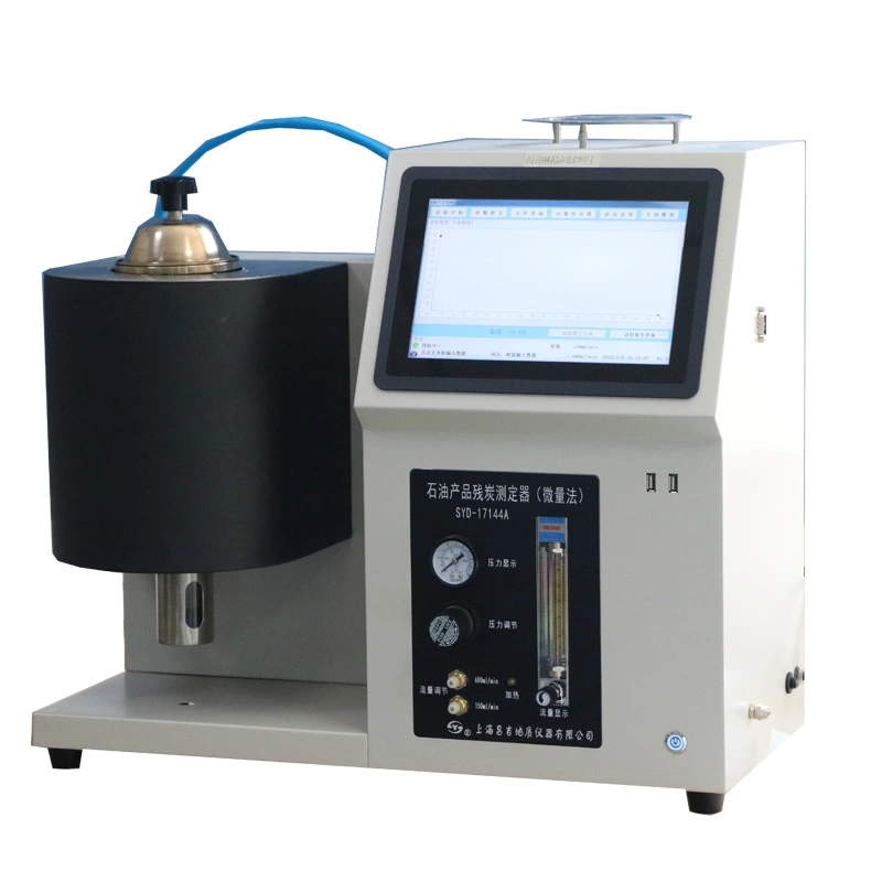 Touch screen operation  Carbon Residue Tester(Micromethod) with widows system