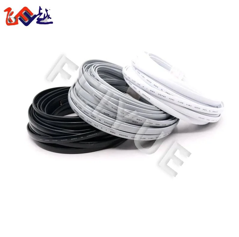 Rj11 Rj12 Rj50 4p4c 6p2c 6p4c 6c6c 8p8c 10p10c Flat Telephone Cable Communication Cable