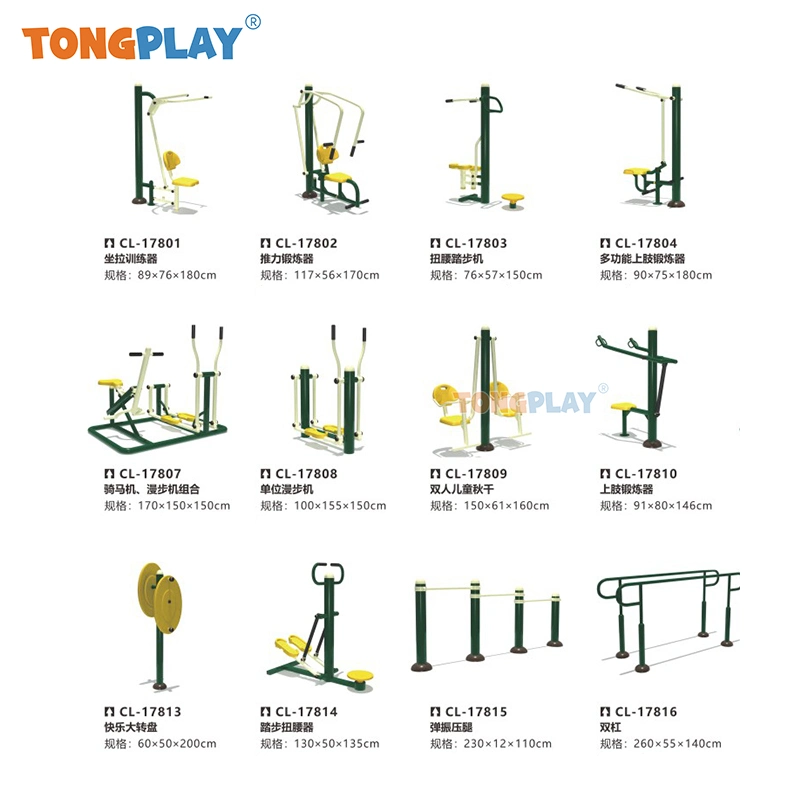 Exercise Body Building Machine Sport Park Fitness Equipment Outdoor for Outdoor Playground