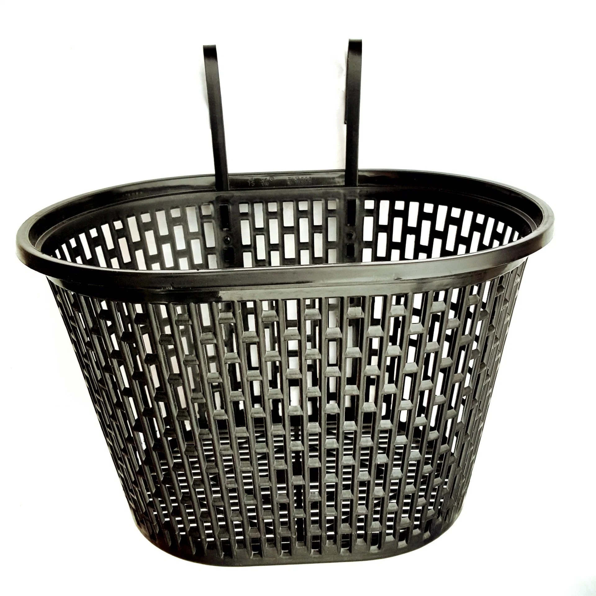 Factory Wholesale/Supplier Bicycle Plastic Hanging Basket Front Basket Piper Vulgar Thick Wire Folding Basket Cycling Supplies