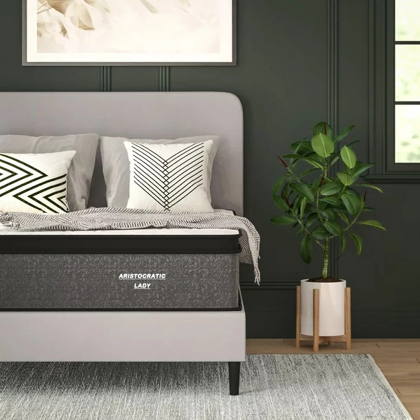 Fabriqué en Chine Vente en gros confortable tissu doux Meubles de chambre matelas Matelas à ressorts à vide en boîte