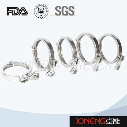 China Stainless Steel Sanitary Food Grade Single Pin Joint Clamp (JN-CL2002)