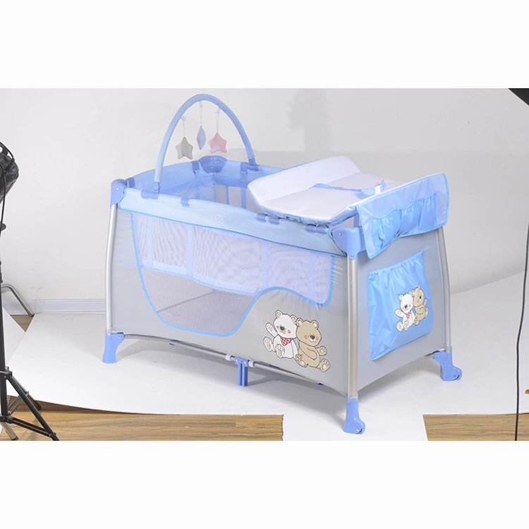 Preise Pack and Play Babywiege Schlafwagen, Neues Baby Produkt Eisen Babywiege Design