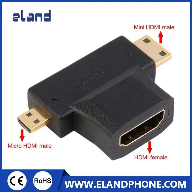 Venta caliente adaptador HDMI HDMI para conector HDMI.