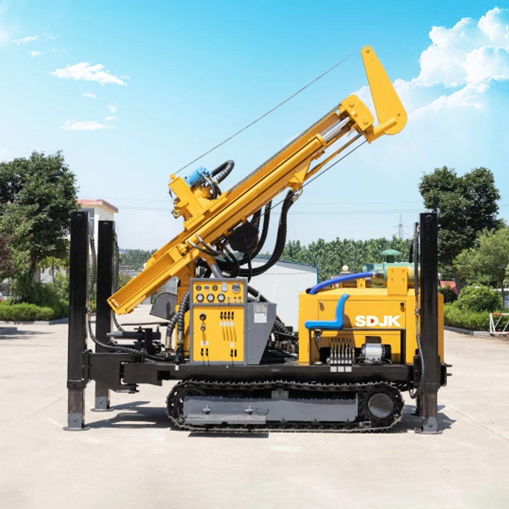 100m 200m 300 Meters Depth Rock Drilling Machine Water Well Drilling Rig Water Well Drill Rigs for Sale