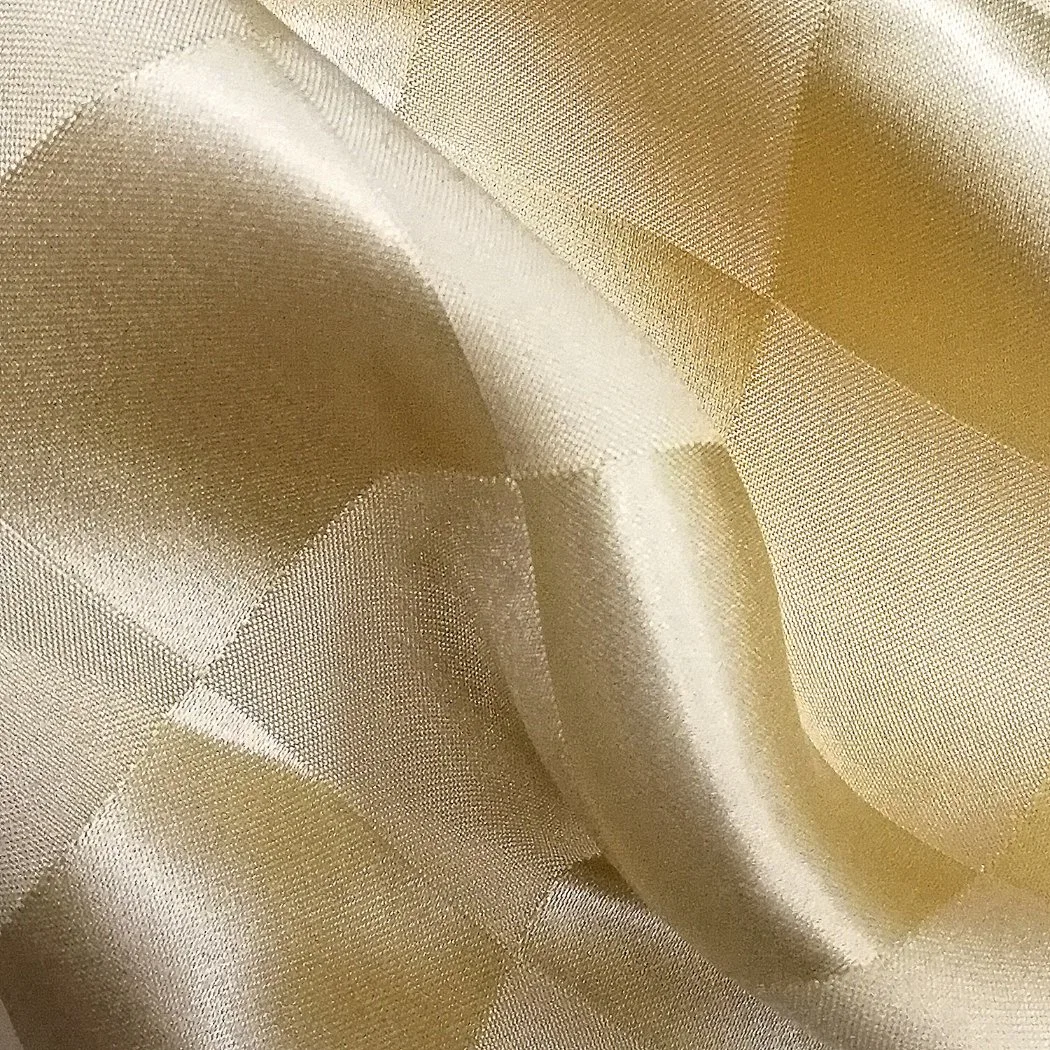 100% Silk Satin Jacquard Sheeting Fabric for bedding Use