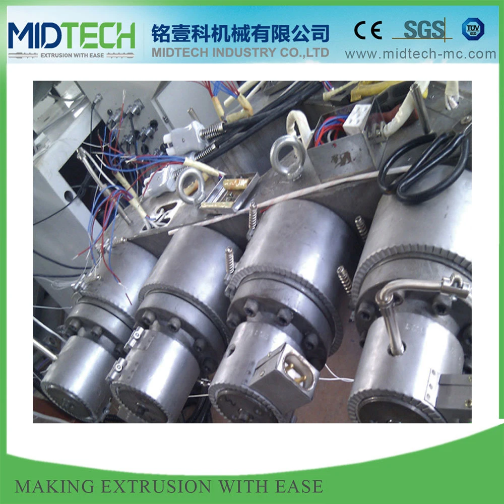 Four Cavity Pipe Extruding 50-110mm Tube Extrusion Water Pipe Making Machinery Plastic Cable Processing Line