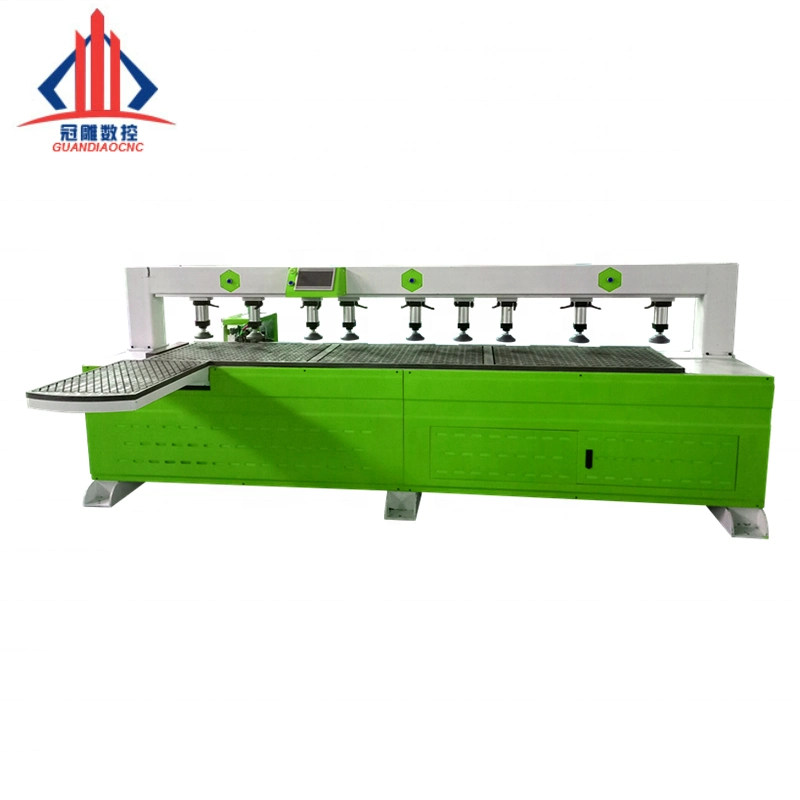 Side Hole Wood Furniture Punching Laser Drilling Machine/ Woodworking CNC Side Hole Puncher