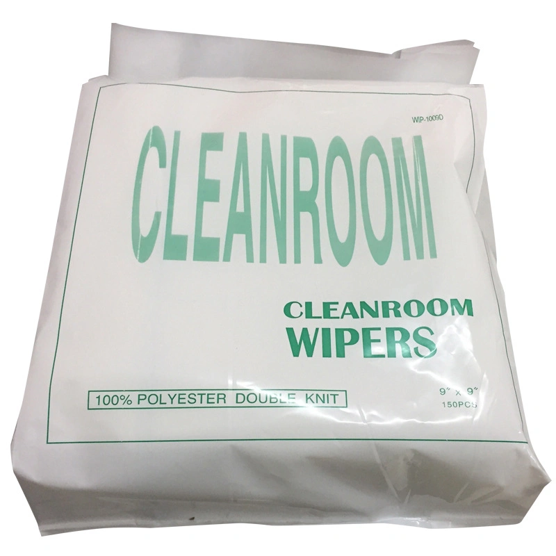 Ln-160b1409dle Clean Room Wiper for Cleanroom Cleaning 100% Polyester Fabric 9*9