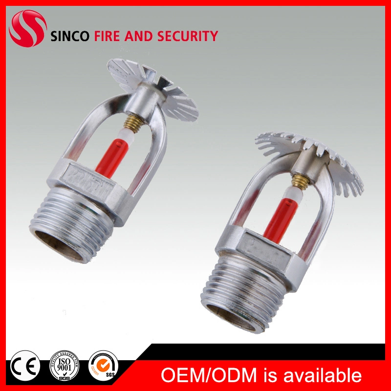 68 Celsius Degree 1/2 Inch Upright Type Fire Sprinkler