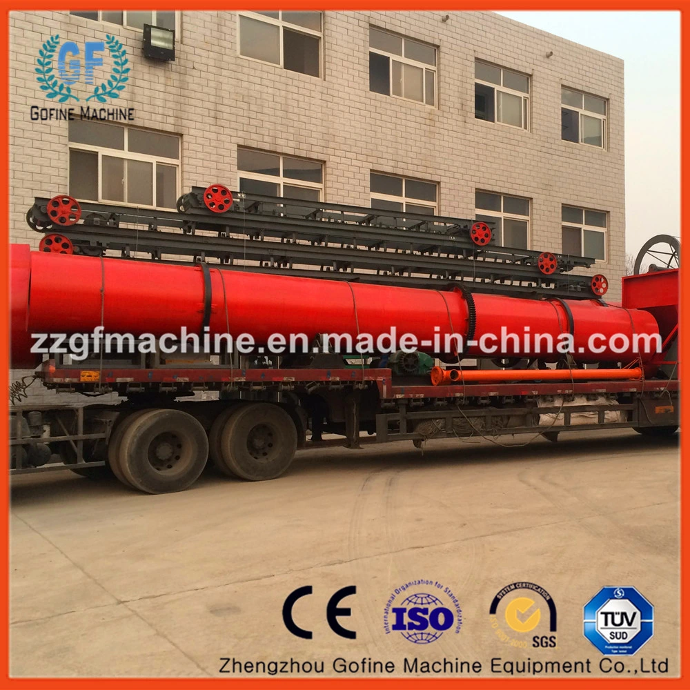 Organic Chemical Drum Dryer Fertilizer Equipment