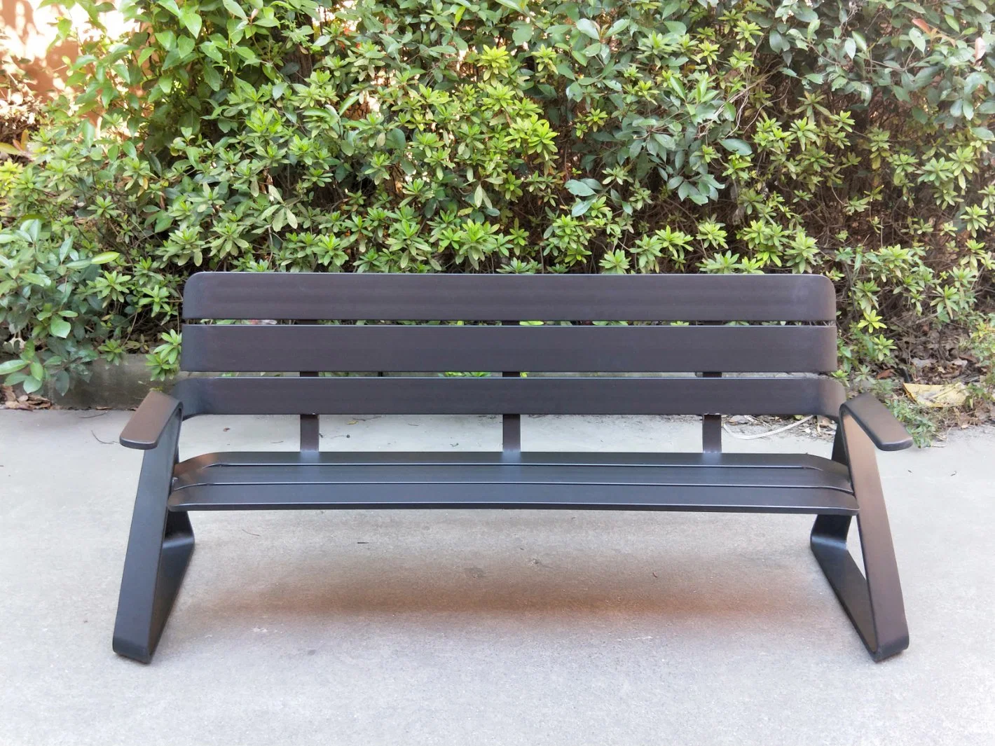 Patio Garden Bench Armless Park Yard Outdoor Furniture