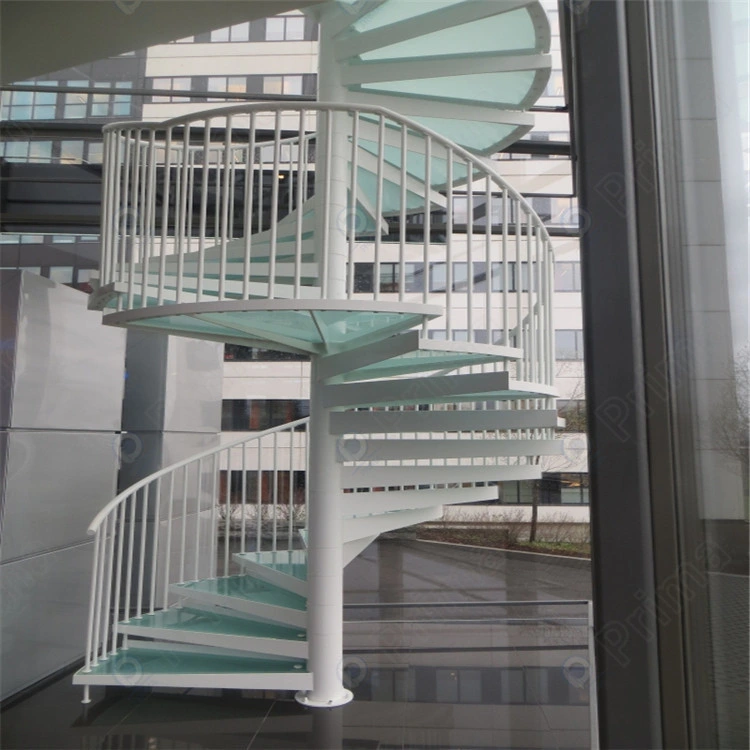 Prima Staircase Metal Spiral Stairs Steel Structure Spiral Stairs