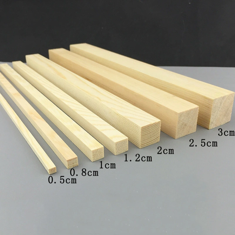 Holz zum Verkauf Kiefer Massivholz Plank Gebäude Holz Plank Kiefernstreifen Möbelmaterial
