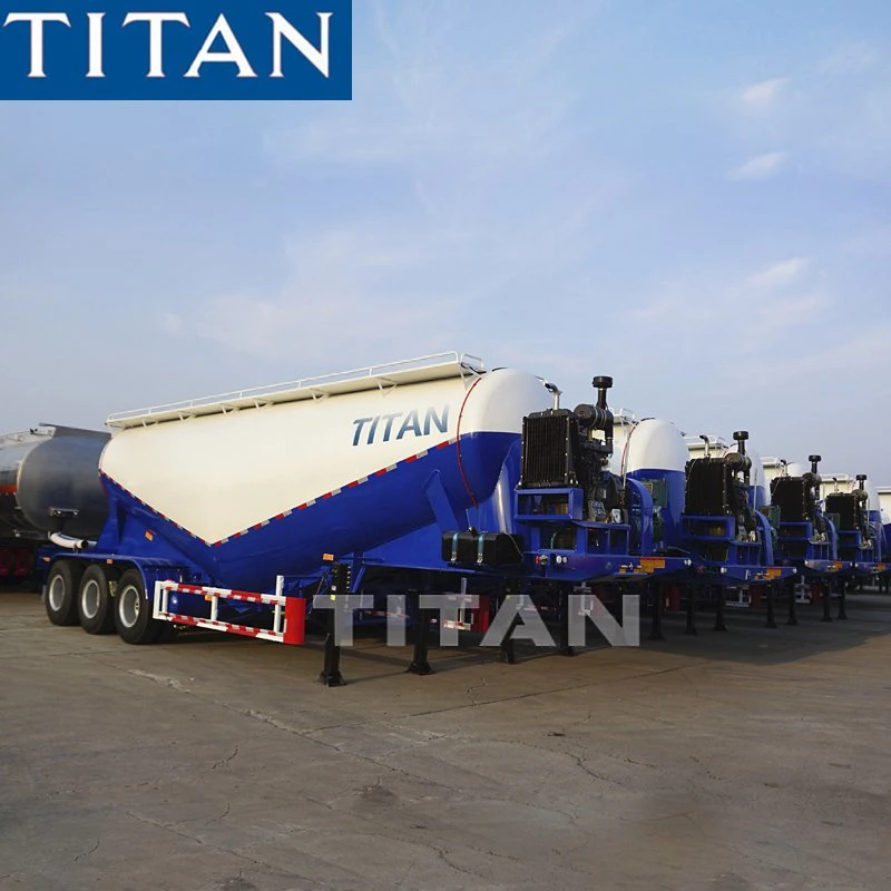 Titan 3 Axles 35m3 Dry Powder Tank Trailer