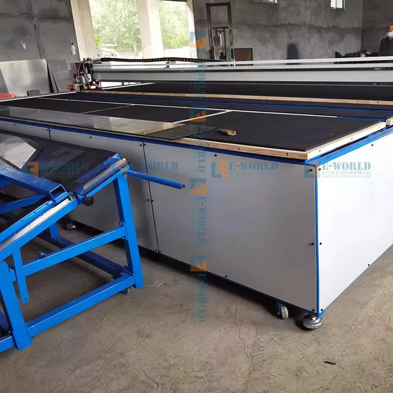 Laminated Glass Cutting Machine/Cutting Laminating Glass Making Machine Price/Semi-Automatic Laminated Glass Cutting Machine