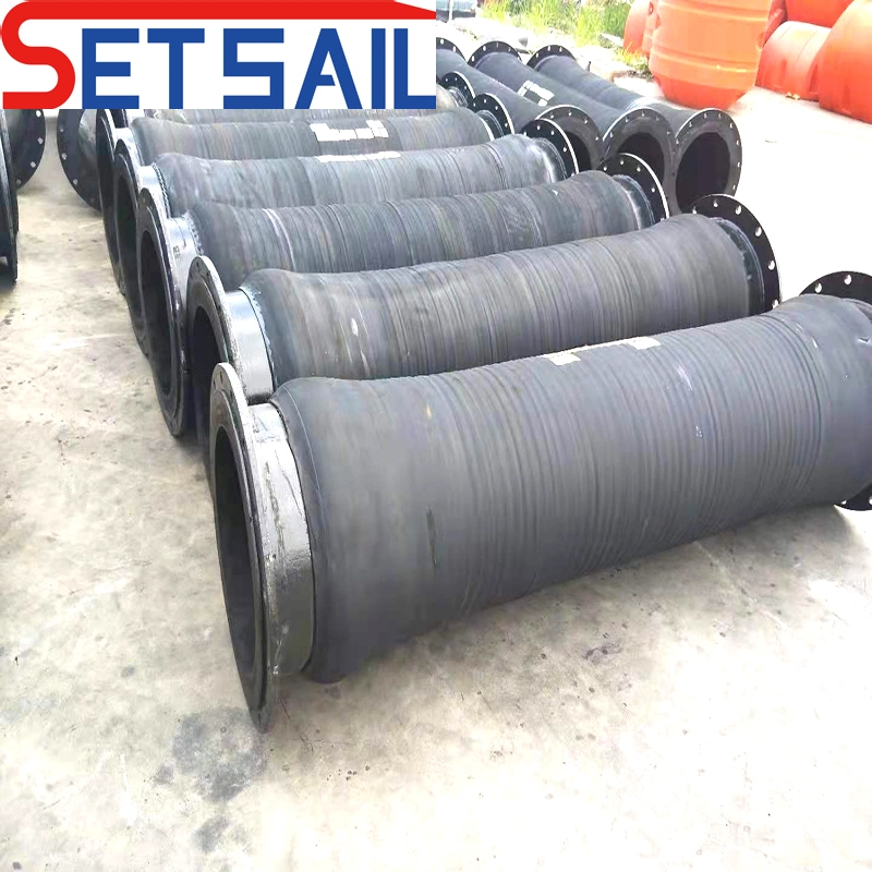 Dredging Industry Abrasion Sand Mud Oil UHMWPE Robber Hose Tube