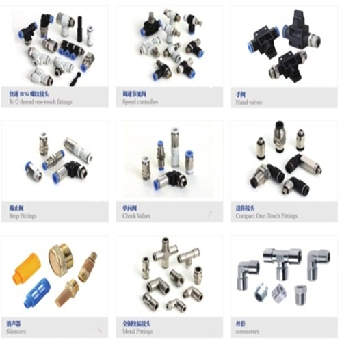 Hvfs Straight a Hand Valves Pneumatic Fitting