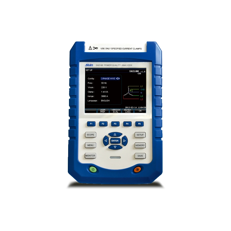 SA2100 Electrical Multi-Function Power Quality Analyzer with Low Cost