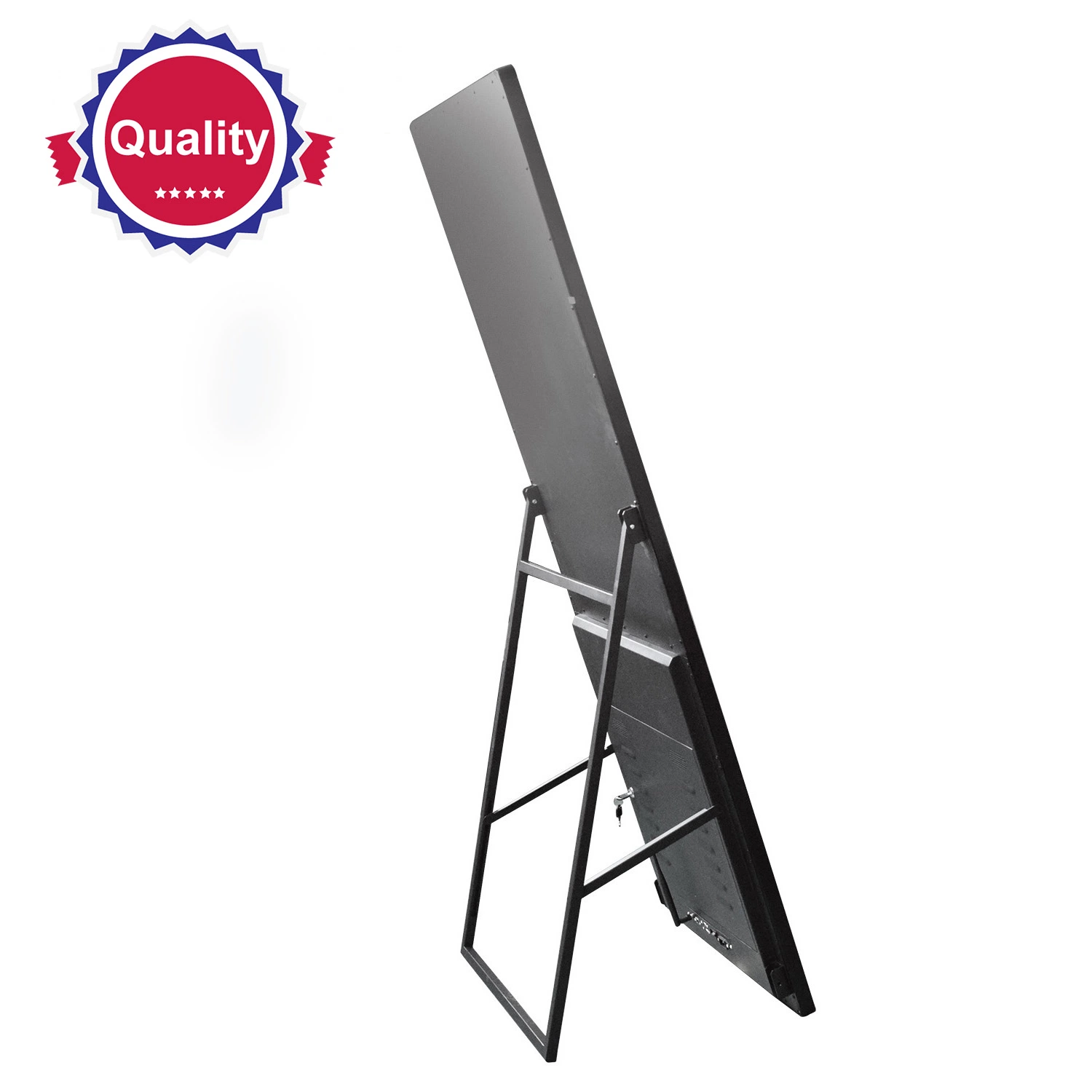 43 49 55 65 Inch Foldable Portable Digital Signage Standalone/ Network E-Poster Moveable LCD Advertising Display for Store/ Show Window Display