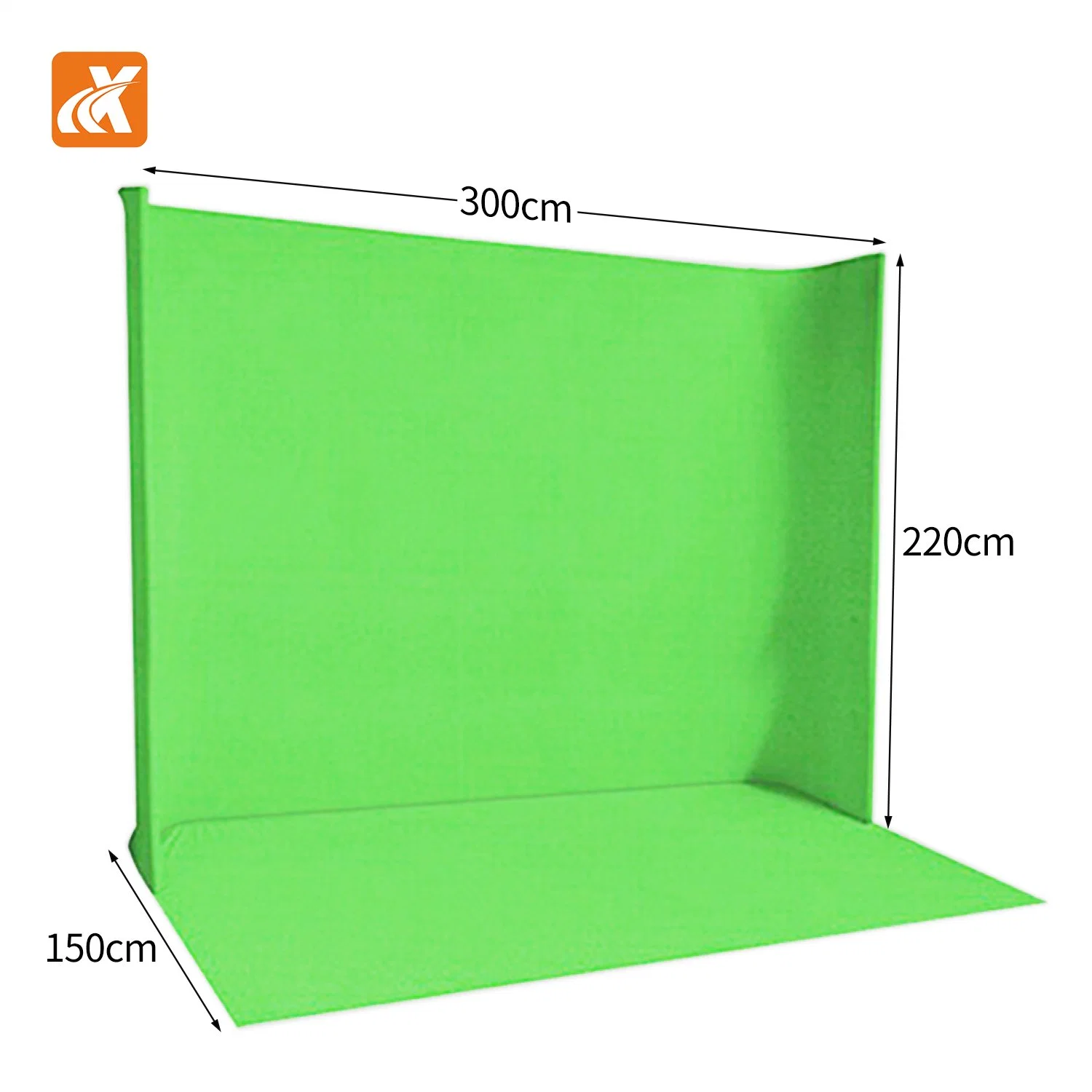 Toile de fond de l'écran portable écran vidéo de l'image Tapis bleu/vert