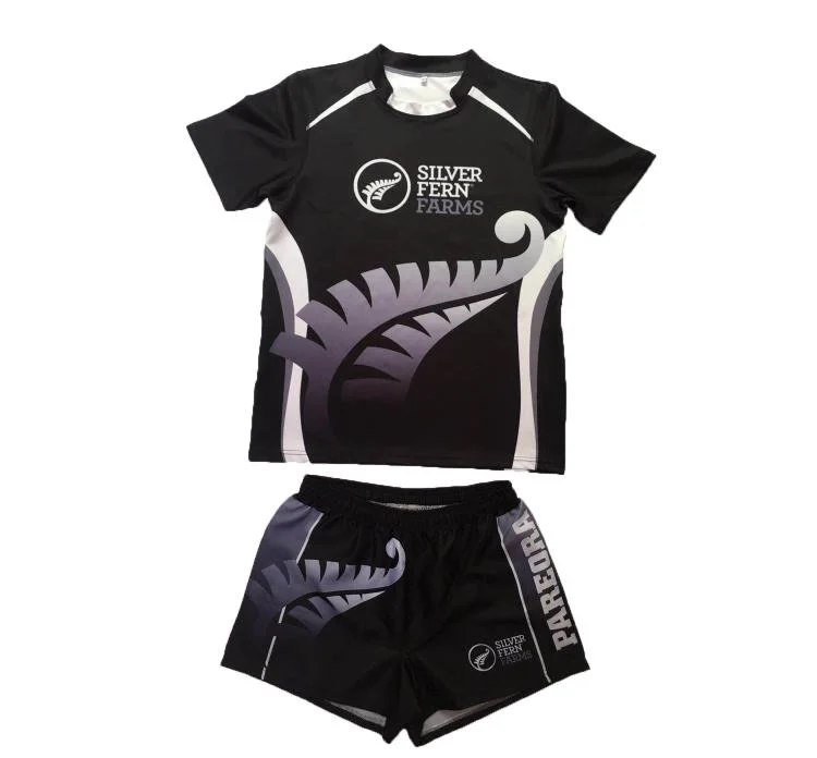 Custom OEM Service High quality/High cost performance  Printed School Team Wholesale/Supplier Rugby Jersey