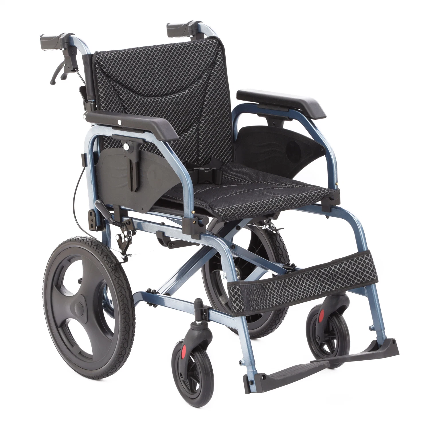 كرسي العجلة المنطي كرسي العجلة المنطي خفيف الوزن من الألومنيوم كراسي العجلة اليدوية المخصصة للمسنين وأقدم