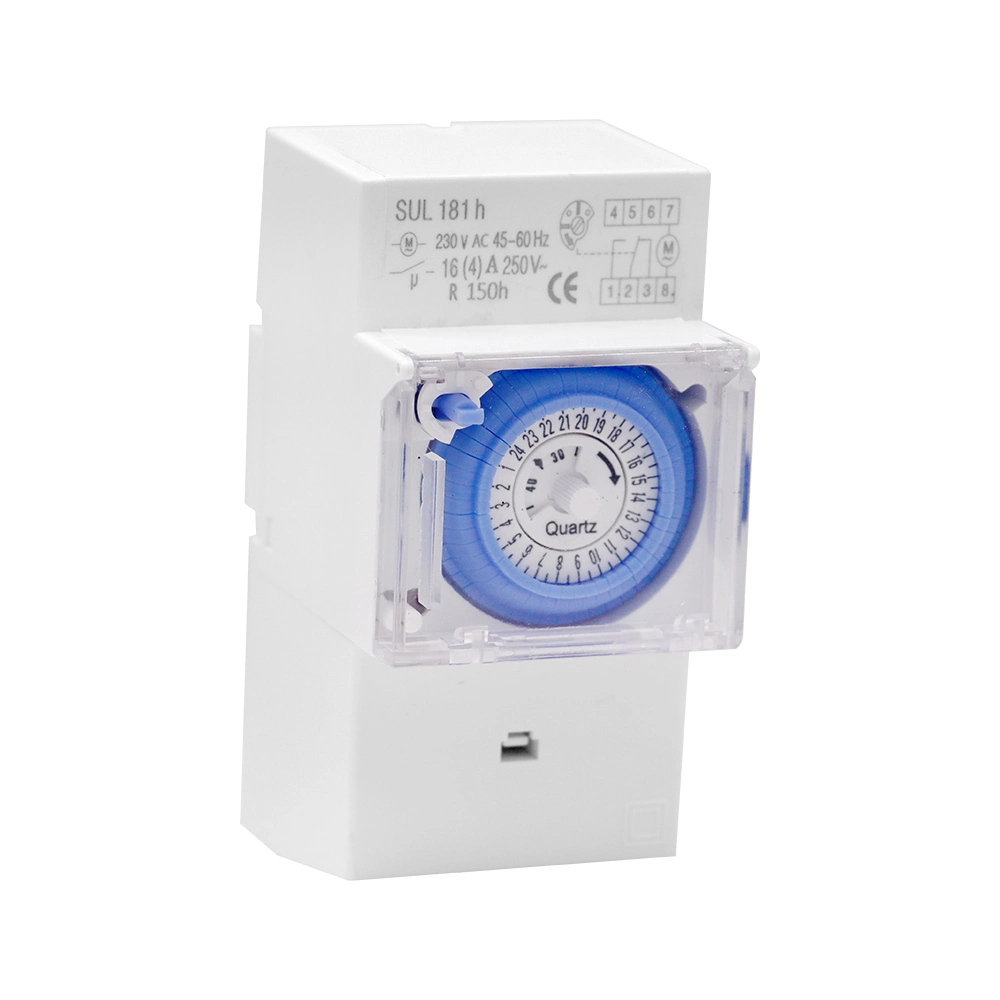 Electric Sul180A 110V 220V DC AC Daily Weekly Mechanical Time Relay Module DIN Rail Timer Switch