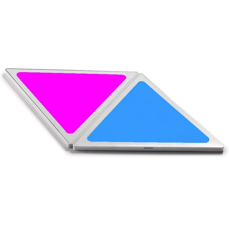 Contrôle de la musique de l'APP Uya DIY Design Magic Color Smart Triangle panneau LED RVB nuit Lampe à LED