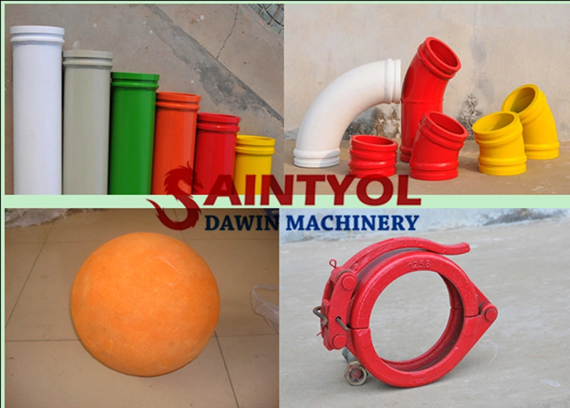 Construction Machinery Parts Straight Pipeline Concrete Pump Pipe