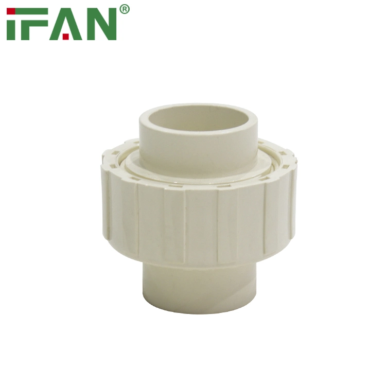 Ifan PVC/UPVC/CPVC Pipe Fittings Factory Price Sch40 Sch80 ASTM2846 Union for Water Supply